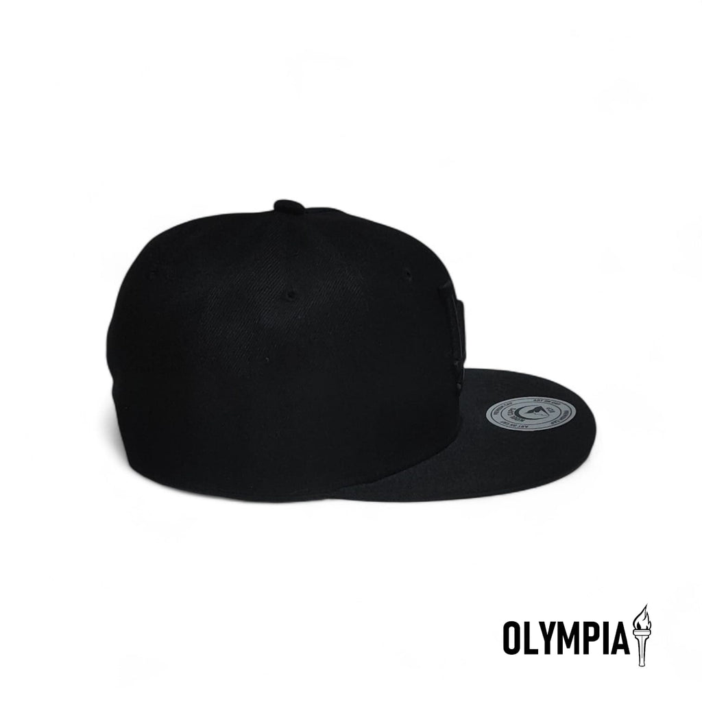 Los Angeles Dodgers Black On Black Snapback