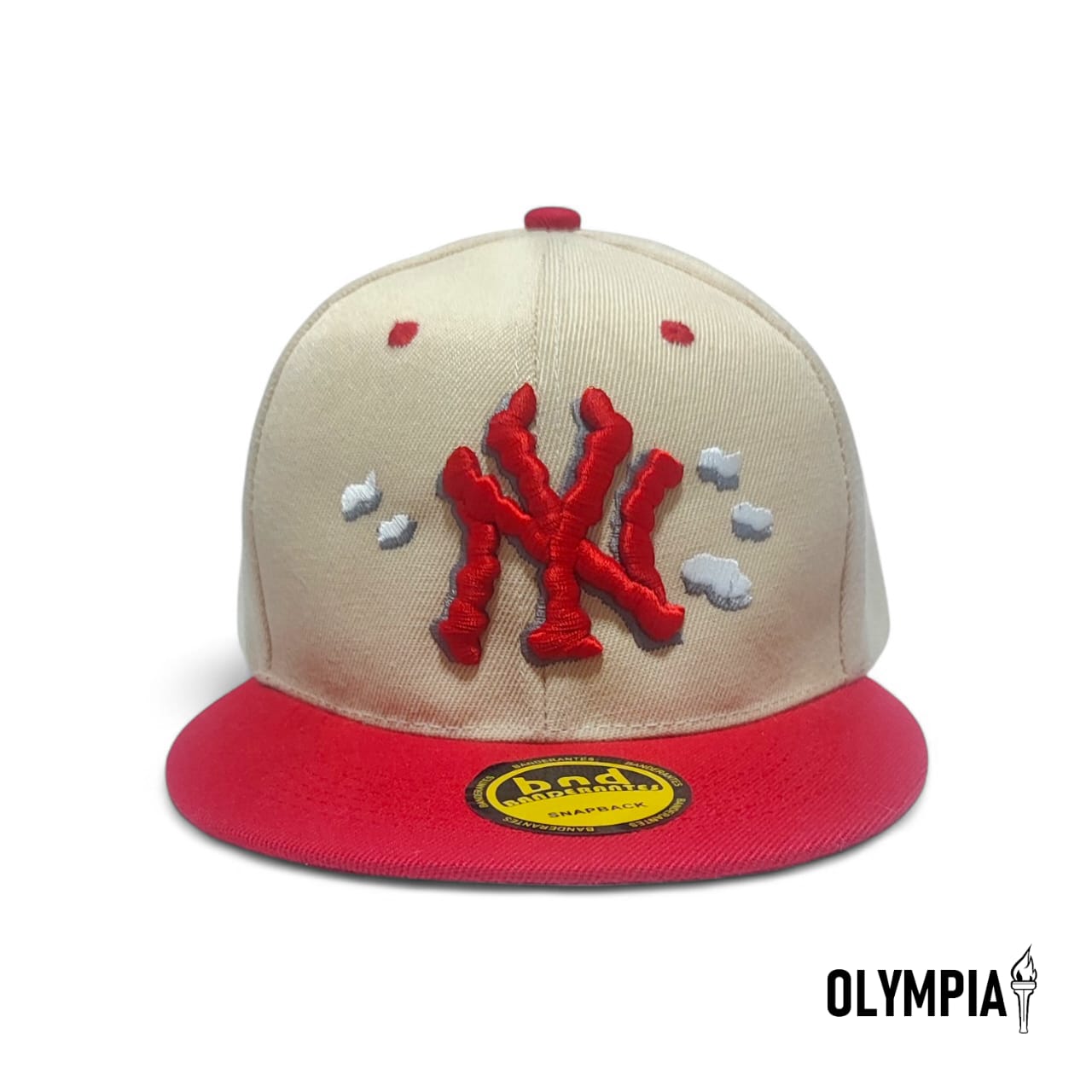 New York Yankees Red Clouds 420 Beige/Red