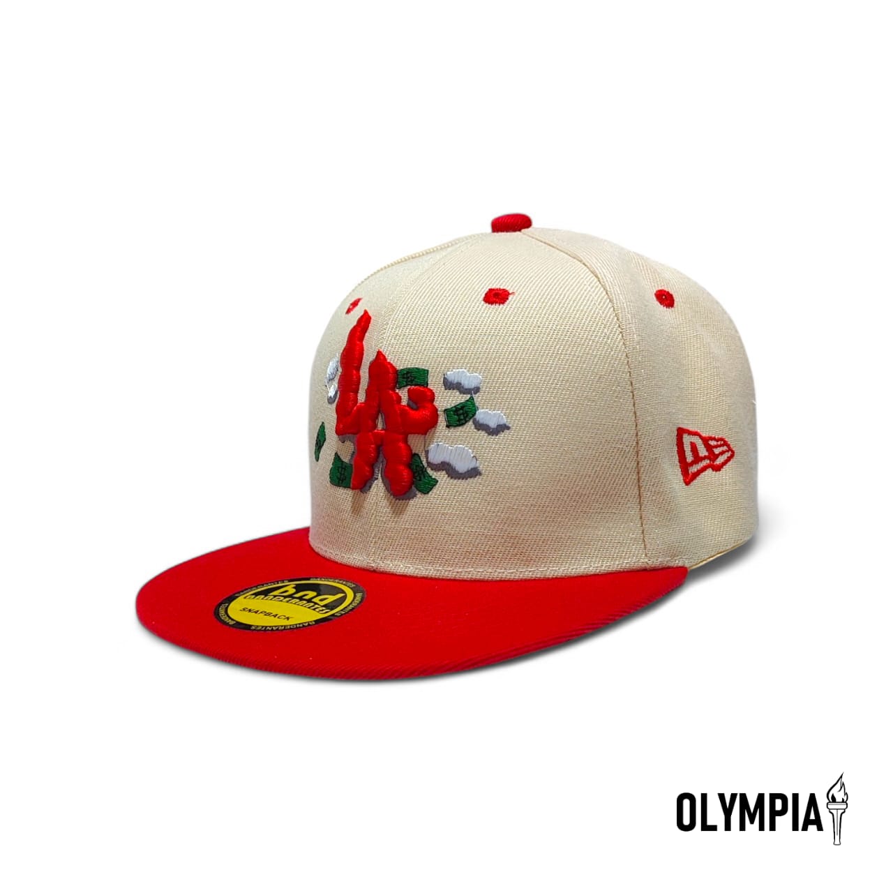 LA Doodgers Flying Bucks Red Beige/Red